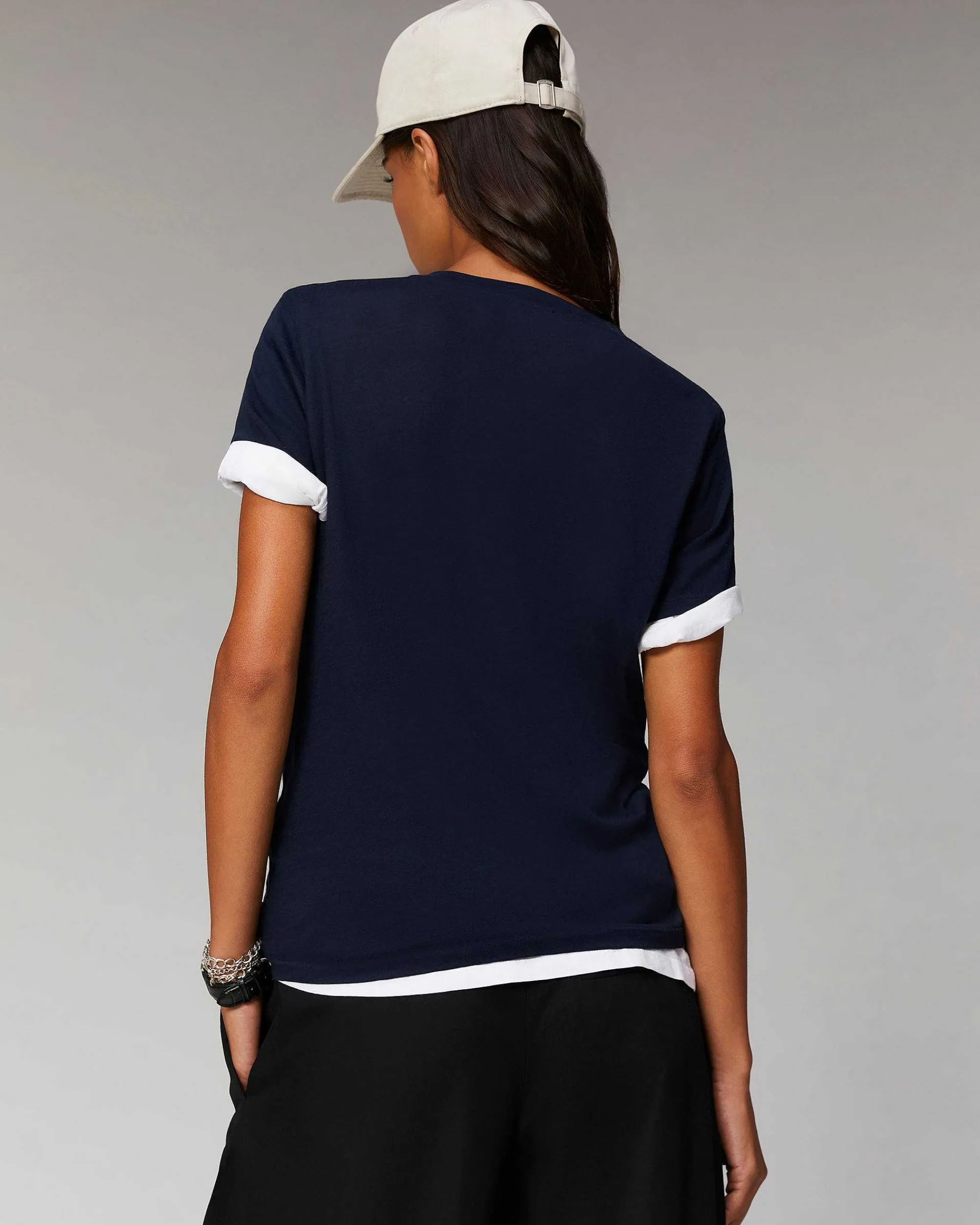 T-Shirt Col Rond Basique*FROM FUTURE Online