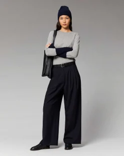 T-Shirt Col Rond Basique Manches Longues*FROM FUTURE Clearance