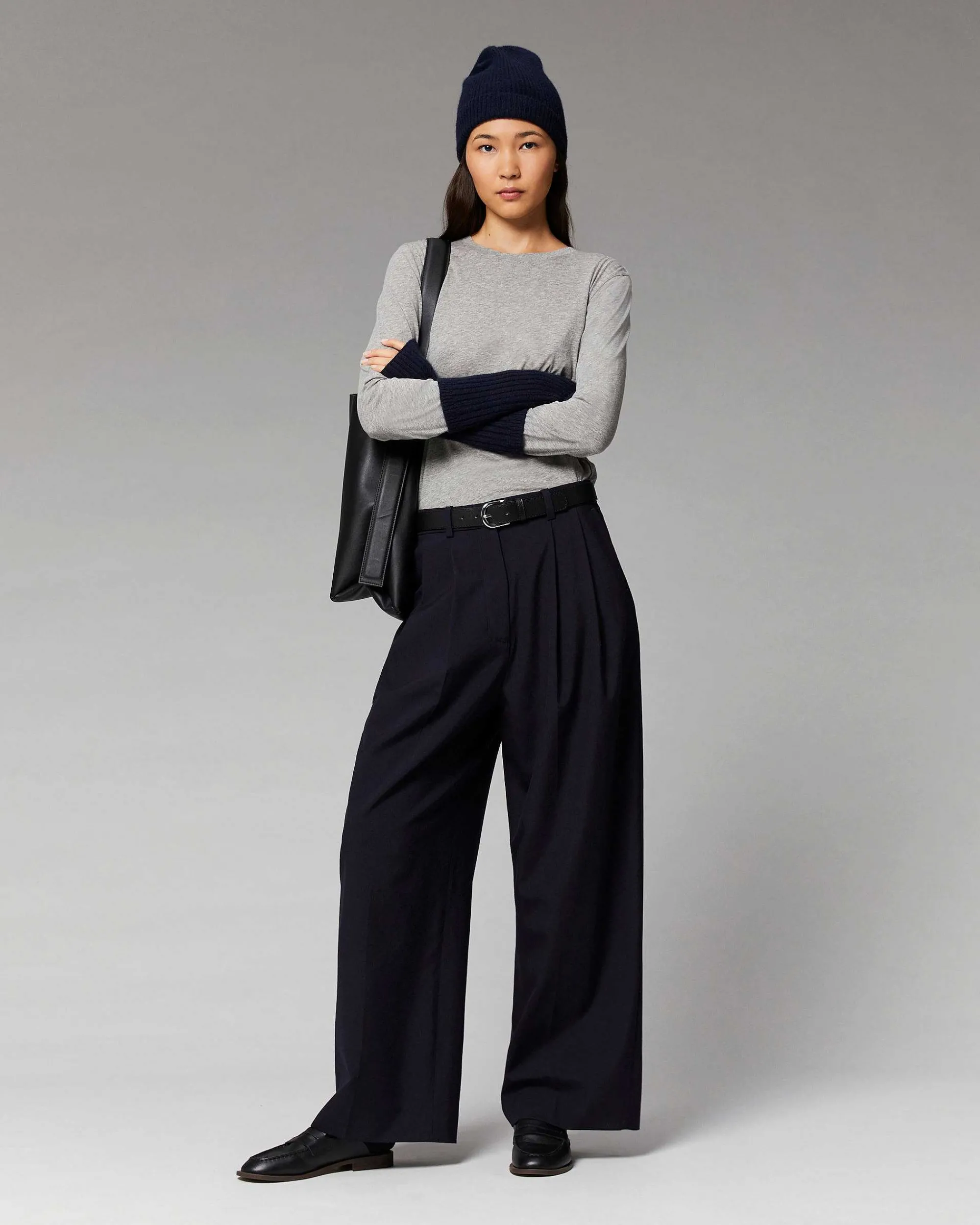 T-Shirt Col Rond Basique Manches Longues*FROM FUTURE Sale