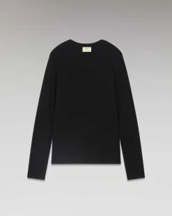 T-Shirt Col Rond Basique Manches Longues*FROM FUTURE Hot