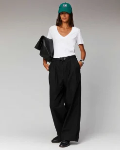 T-Shirt Col V Basique*FROM FUTURE Hot