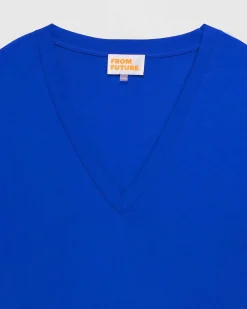 T-Shirt Col V Basique*FROM FUTURE Hot